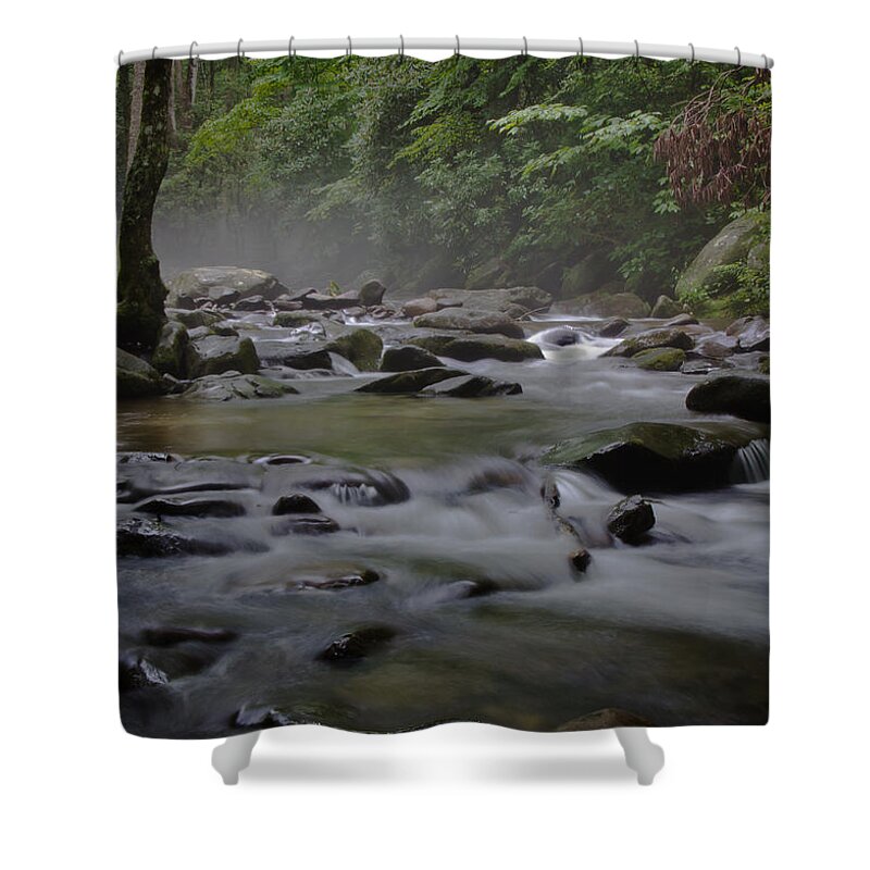  Shower Curtain featuring the photograph Cades Cove Magic II by Douglas Stucky