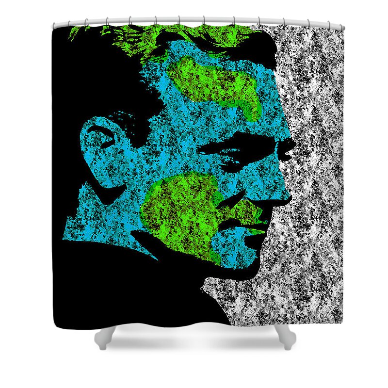 James Cagney Shower Curtain featuring the photograph Cagney 3 by Emme Pons