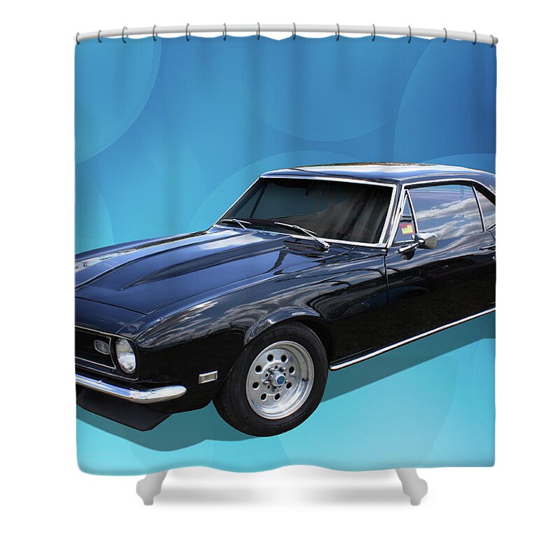 Car Shower Curtain featuring the photograph Camaro SS by Keith Hawley