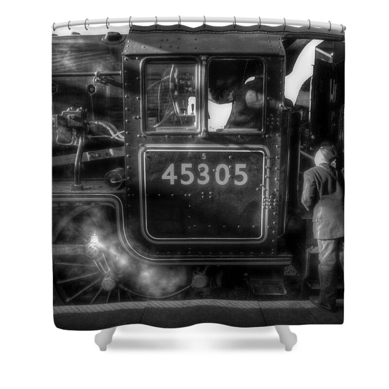 Yhun Suarez Shower Curtain featuring the photograph Can I Go For A Ride by Yhun Suarez