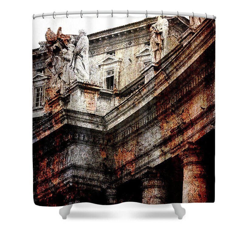 Travel Shower Curtain featuring the photograph Can You See Him? by Randi Grace Nilsberg