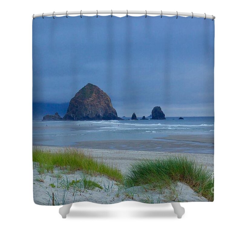 Photography Shower Curtain featuring the photograph Cannon Beach by Sean Griffin