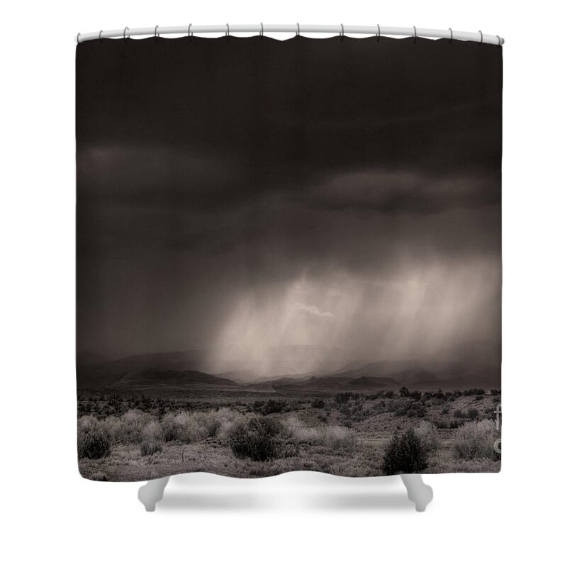 Canon City Storm Shower Curtain featuring the photograph Canon City Storm by William Fields