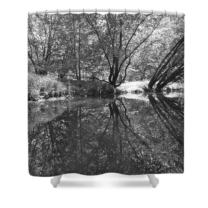 Nature Shower Curtain featuring the photograph Canton Canoe Trip 2016 34 by George Ramos