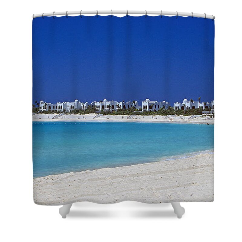 Caribbean Shower Curtain featuring the photograph Cap Juluca Resort, Anguilla by Buddy Mays