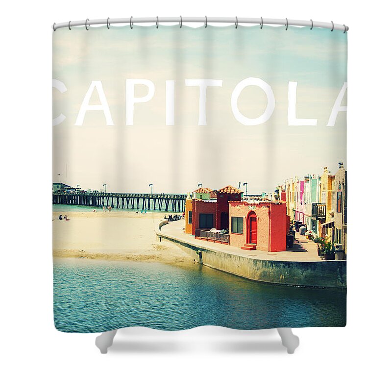 Capitola Shower Curtain featuring the photograph Capitola by Linda Woods