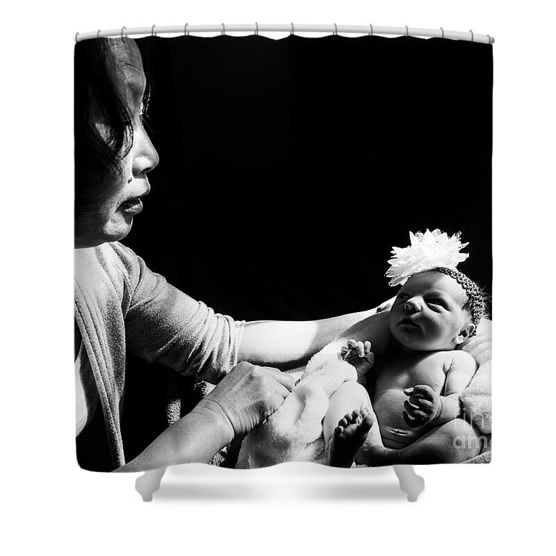 Love Shower Curtain featuring the photograph Love At First Sight by Jim Cook