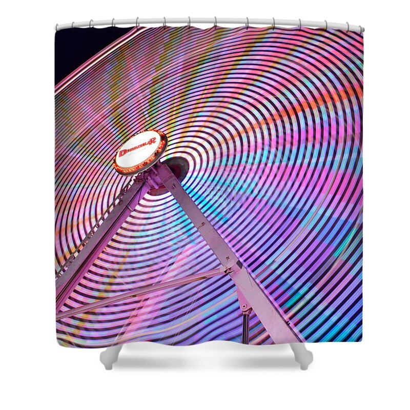 Carnival Shower Curtain featuring the photograph Carnival Spectacle by Nicole Lloyd