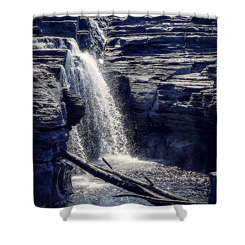  Shower Curtain featuring the photograph Cascade by Kendall McKernon