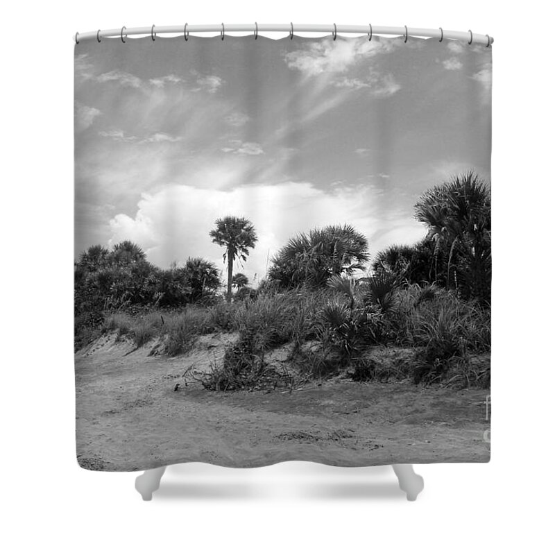 Beach Shower Curtain featuring the photograph Caspersen Sand Dunes by Robert Wilder Jr