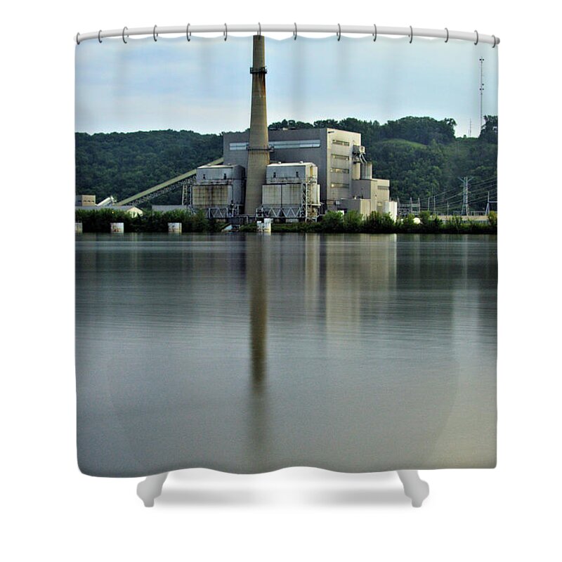 Energy Shower Curtain featuring the photograph Cassville Power by Bonfire Photography