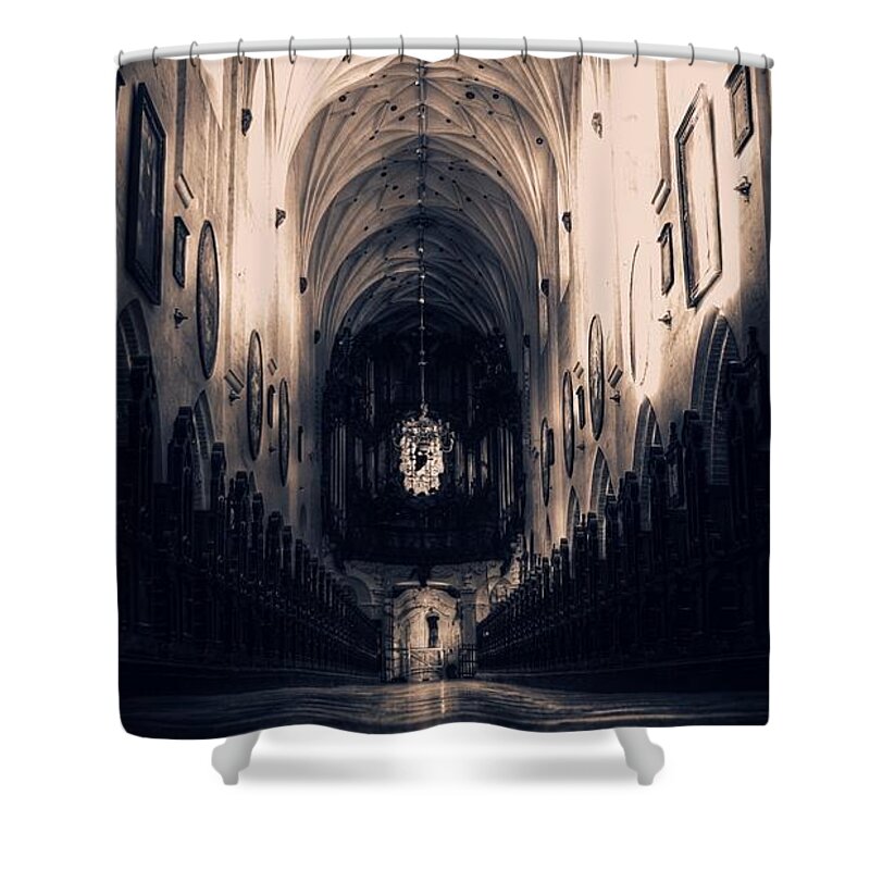Cathedral Shower Curtain featuring the photograph Cathedral by Jackie Russo
