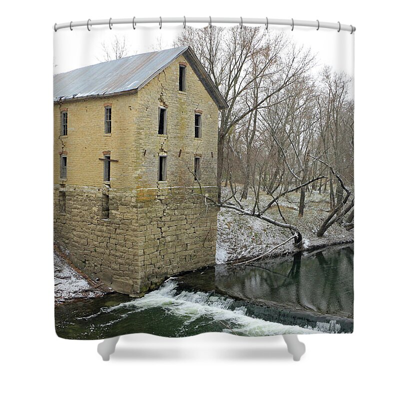 Ks Shower Curtain featuring the photograph Cedar Point Chill by Christopher McKenzie