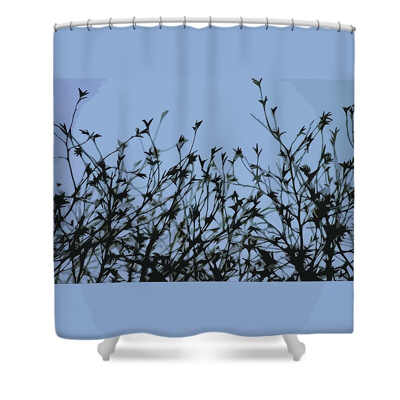 Silhouette Shower Curtain featuring the photograph Celebration - by Julie Weber
