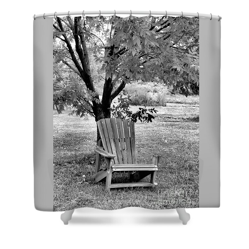 Chair Shower Curtain featuring the photograph Chair by John Krakora