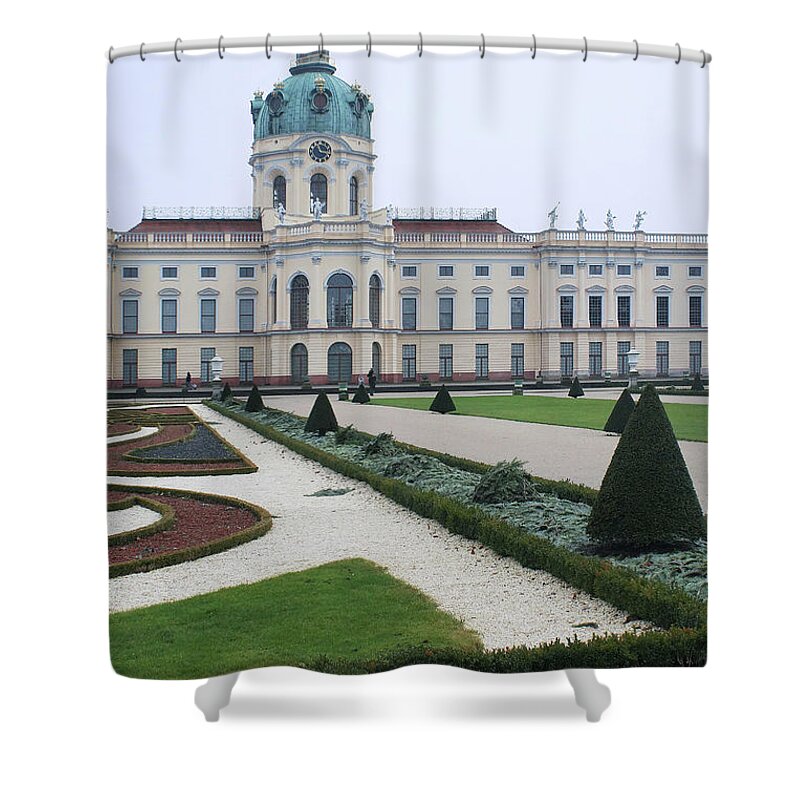 Prott Shower Curtain featuring the photograph Charlottenburg Castle Berlin by Rudi Prott