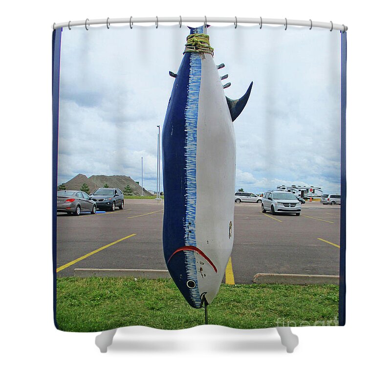 Charlottetown Pei Shower Curtain featuring the photograph Charlottetown Fish 2 by Randall Weidner