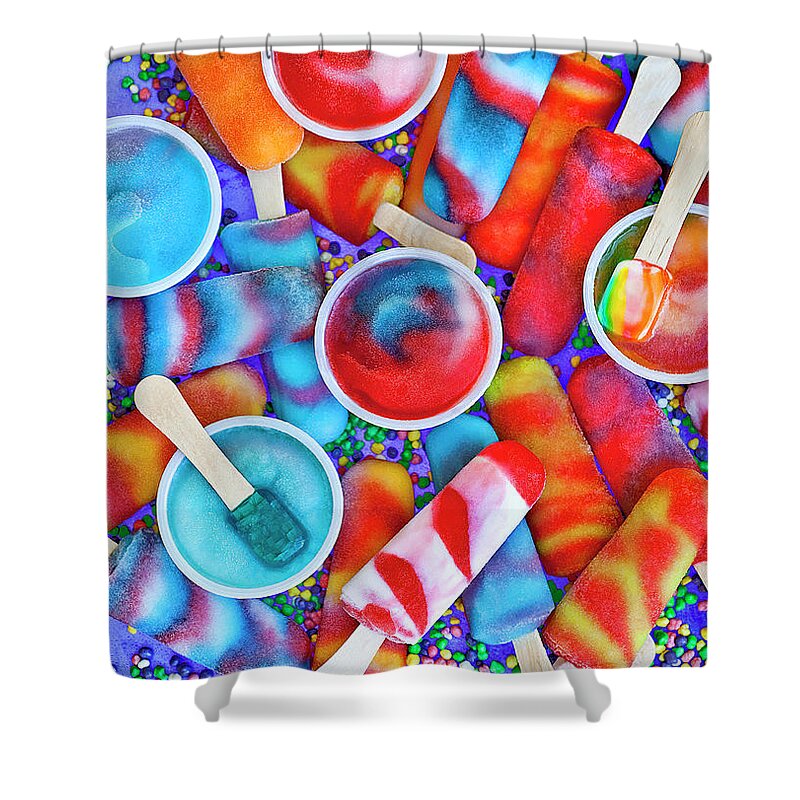 Jigsaw Puzzle Shower Curtain featuring the photograph Chill by Carole Gordon