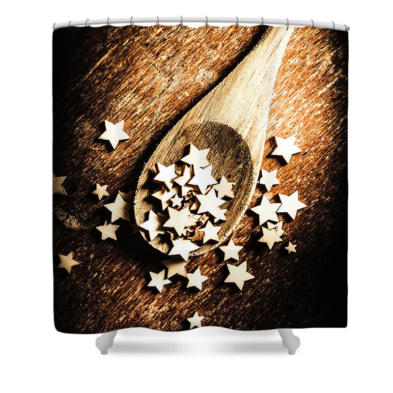 Christmas Shower Curtain featuring the photograph Christmas cooking by Jorgo Photography