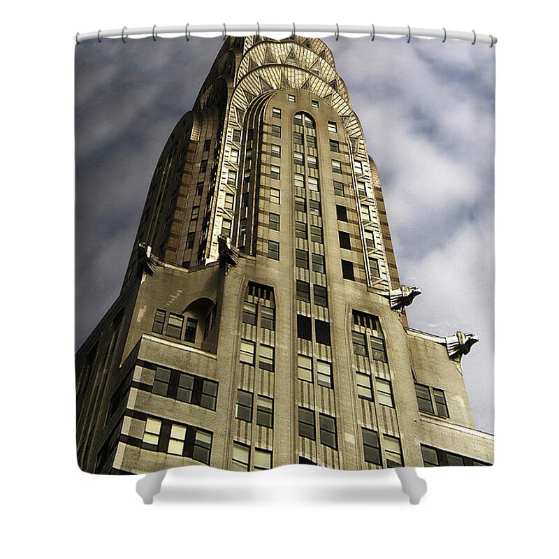 Chrysler Building Shower Curtain featuring the photograph Chrysler Castle by Susan Bandy