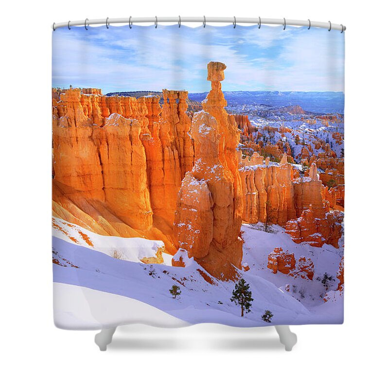 Classic Bryce Shower Curtain featuring the photograph Classic Bryce by Chad Dutson