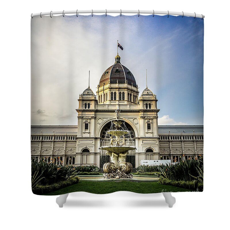 Building Shower Curtain featuring the photograph Classic Buld by Perry Webster