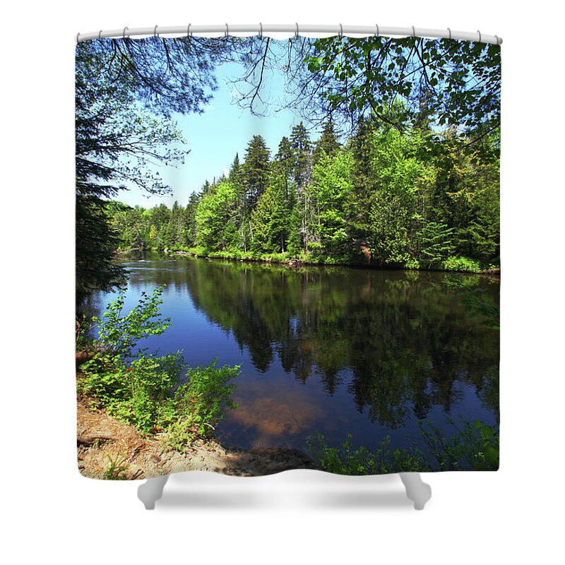  Shower Curtain featuring the photograph Clear Lake by Robert Och