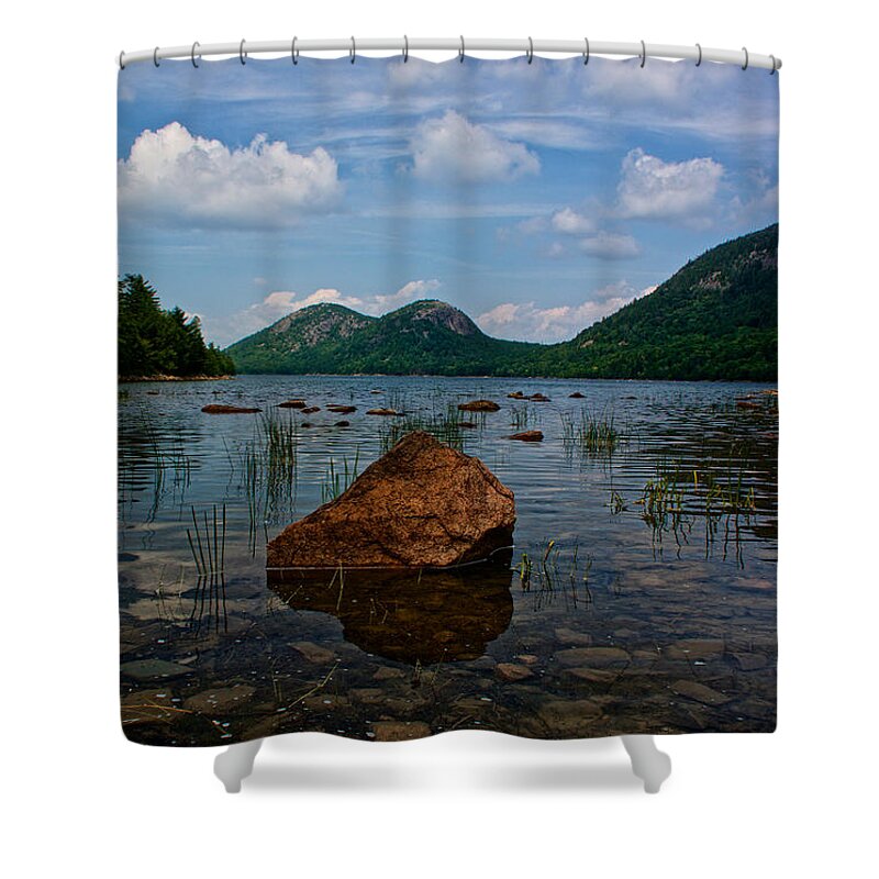 Acadia National Park Shower Curtain featuring the photograph Clear Waters by Kathi Isserman