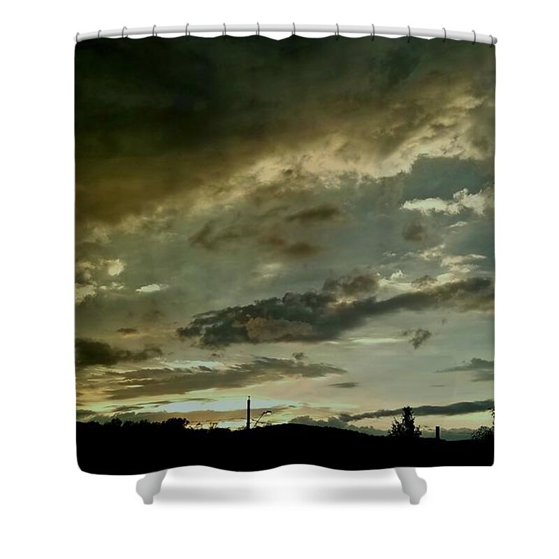 Uther Shower Curtain featuring the photograph Clearly, Now The Rain Has Gone by Uther Pendraggin