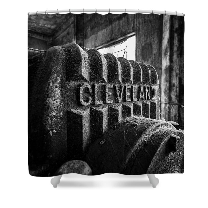 Www.cjschmit.com Shower Curtain featuring the photograph Cleveland by CJ Schmit