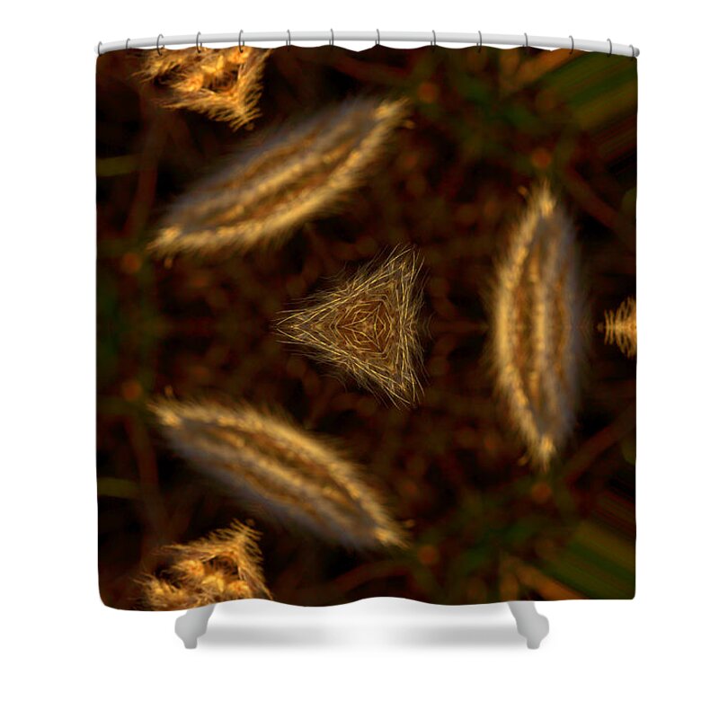 James Smullins Shower Curtain featuring the digital art Closing in by James Smullins