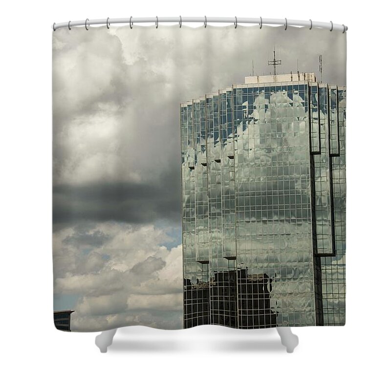 Clouds Shower Curtain featuring the photograph Cloud Cover by David Bearden
