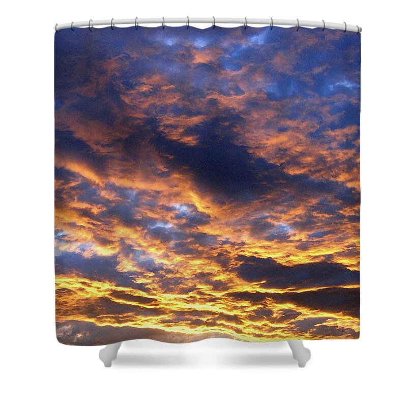 Sky Shower Curtain featuring the photograph Cloud Nine 1 by Will Borden