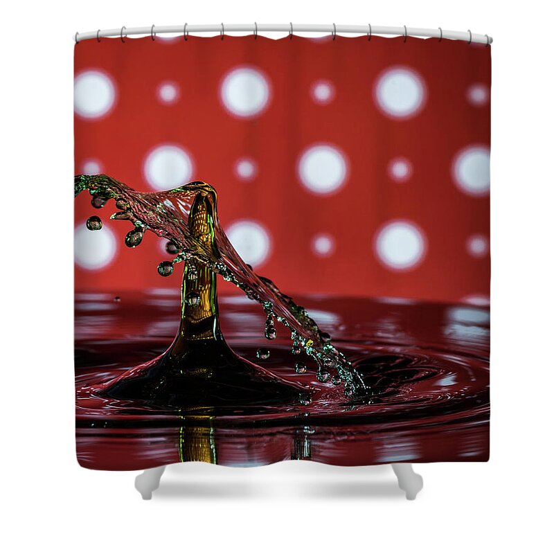 Jay Stockhaus Shower Curtain featuring the photograph Collision 2018-7 by Jay Stockhaus