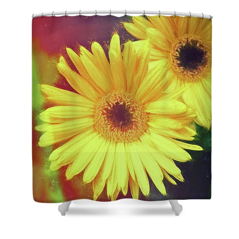 Floral Shower Curtain featuring the photograph Color 155 by Pamela Cooper
