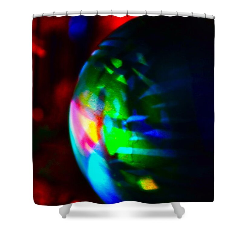 Tis The Season Shower Curtain featuring the photograph Colors of Christmas by Bridgette Gomes