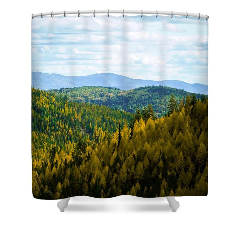 Sherman Pass Shower Curtain featuring the photograph Colors of Sherman's Pass by Troy Stapek