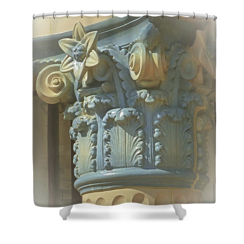 Connie Handscomb Shower Curtain featuring the photograph Coloured With Sand And Sky by Connie Handscomb