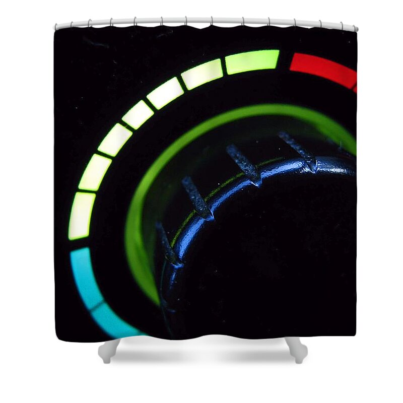 Abstract Shower Curtain featuring the photograph Comfort Zone by Chris Anderson