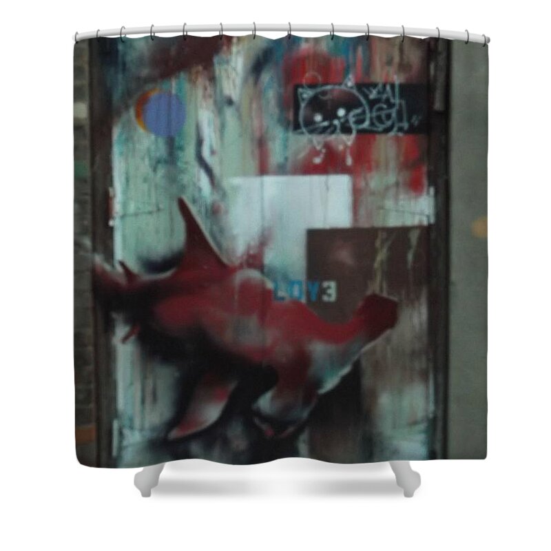  Shower Curtain featuring the photograph Confused by Kelly Awad