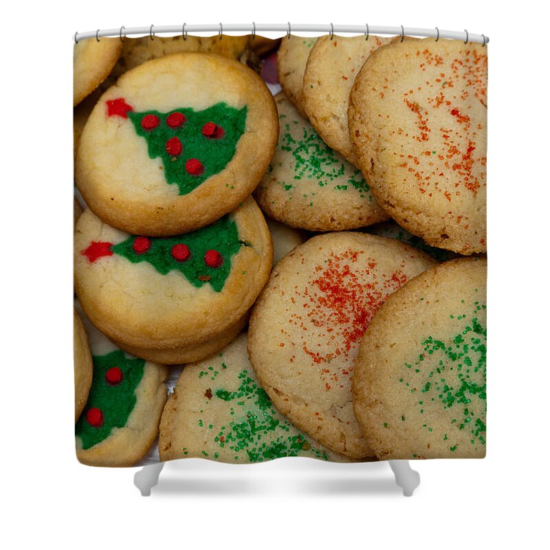 Food Shower Curtain featuring the photograph Cookies 103 by Michael Fryd