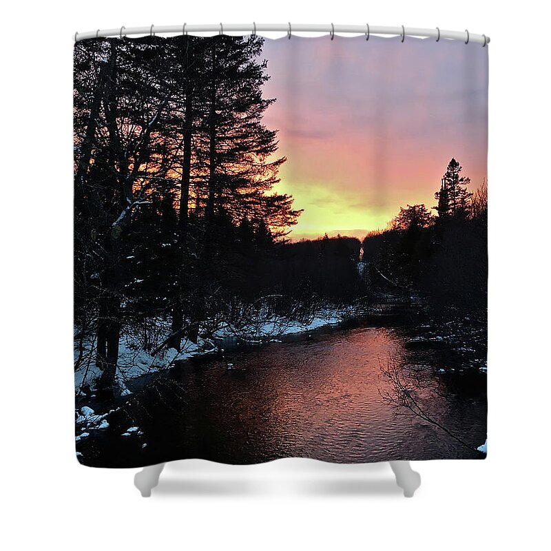  Shower Curtain featuring the photograph Cook's Run by Dan Hefle