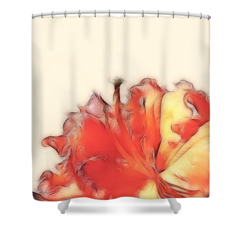 Rhodendron Shower Curtain featuring the photograph Coral Rhododendron by Lynn Bolt