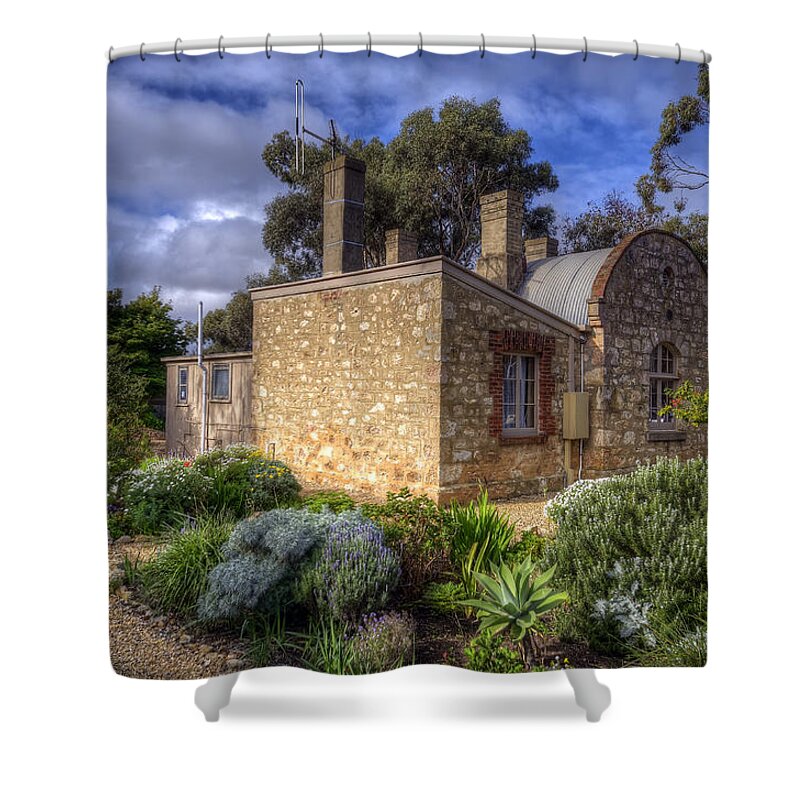Cottage Shower Curtain featuring the photograph Cottage by Wayne Sherriff
