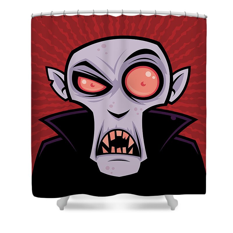 Fang Shower Curtains
