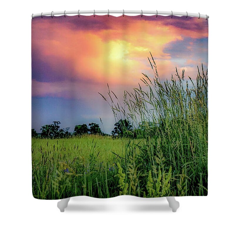  Shower Curtain featuring the photograph Country Colors by Kendall McKernon
