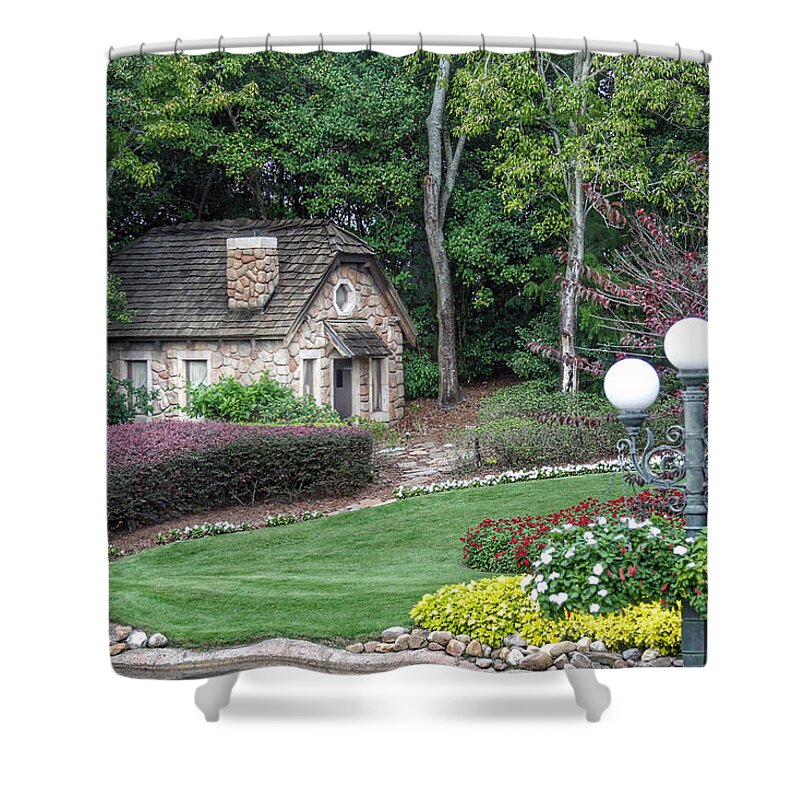 Cottage Shower Curtain featuring the photograph Country Cottage by Jackson Pearson