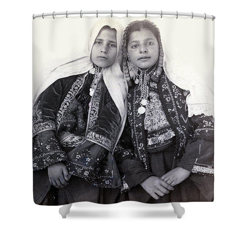 Bethlehem Shower Curtain featuring the photograph Cousin by Munir Alawi