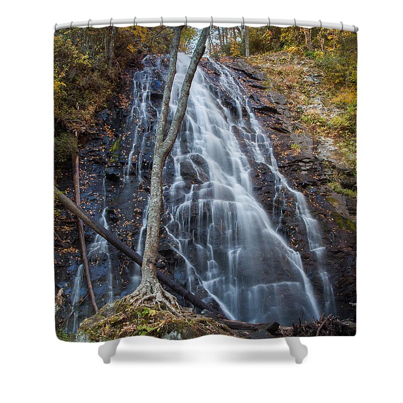 Landscape Shower Curtain featuring the photograph Crabtree-15 by Joye Ardyn Durham