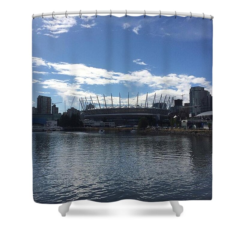 Canada Place Shower Curtains